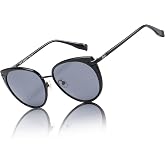 DUCO Cat Eye Sunglasses for Women Retro Polarized Womens Sun Glasses 90s Vintage Shades UV Protection DC1222