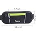 FREETOO Running Belt Workout Fanny Pack Running Bag Waist Pack for iphone 7/6s Plus/6 Plus/6s/6,galaxy S5,s6,note 4/5 (Black and Green) Extra Large