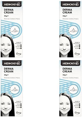 (4 PACK) - Comvita Medihoney Derma Cream | 50g | 4 PACK - SUPER SAVER - SAVE MONEY