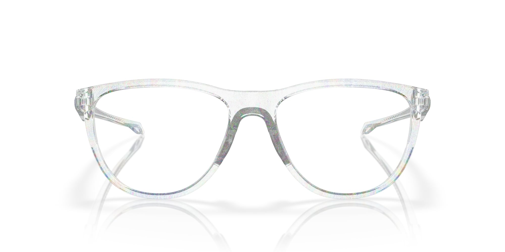 Photo 1 of Oakley Men's OX8056 Admission Aviator Prescription Eyewear Frames, Matte Clear Spacedust/Demo Lens, 54 mm