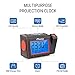 iTronics Projection Alarm Clock Radios for Bedroom, Alarm Clock with AM/FM Radio, Adjustable Loud Alarm and Backlight LCD Big Digits, Alarm Clock Radio with Projection on Ceiling, USB Phone Charger