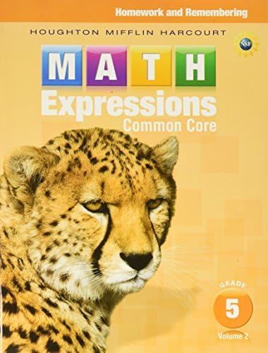 Activity Workbook Grade 5 (Math Expressions): Houghton Mifflin