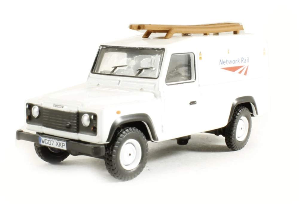 Oxford Diecast 1:76 Land Rover Defender Network Rail Collectable model 76DEF008