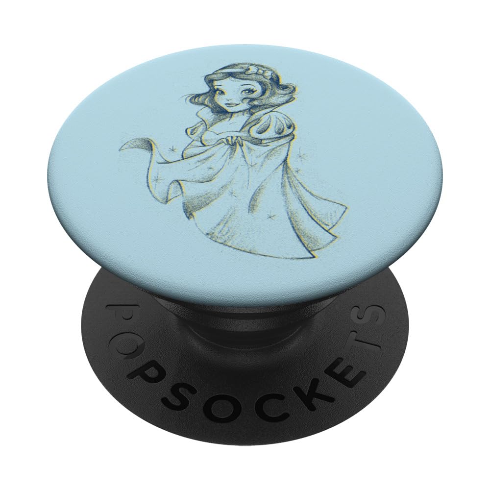 Disney Snow White Sketch PopSockets Swappable PopGrip
