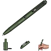 OLIGHT O'Pen Glow EDC Pen Light, 120 Lumens with Green Beam, Rechargeable LED Flashlight for Outdoor Uses, Writing, Adventure, Professional Business Gift(OD Green)