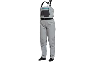 Orvis Clearwater Chest Waders for Women - Waterproof Fly Fishing Waders with Neoprene Booties, External Storage Pocket