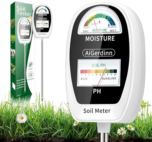 AiGerdinn 2-in-1 Soil Tester