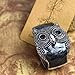 Vintage 50mm Width Wide Owl Woman Cuff Bracelets [Jewelry]