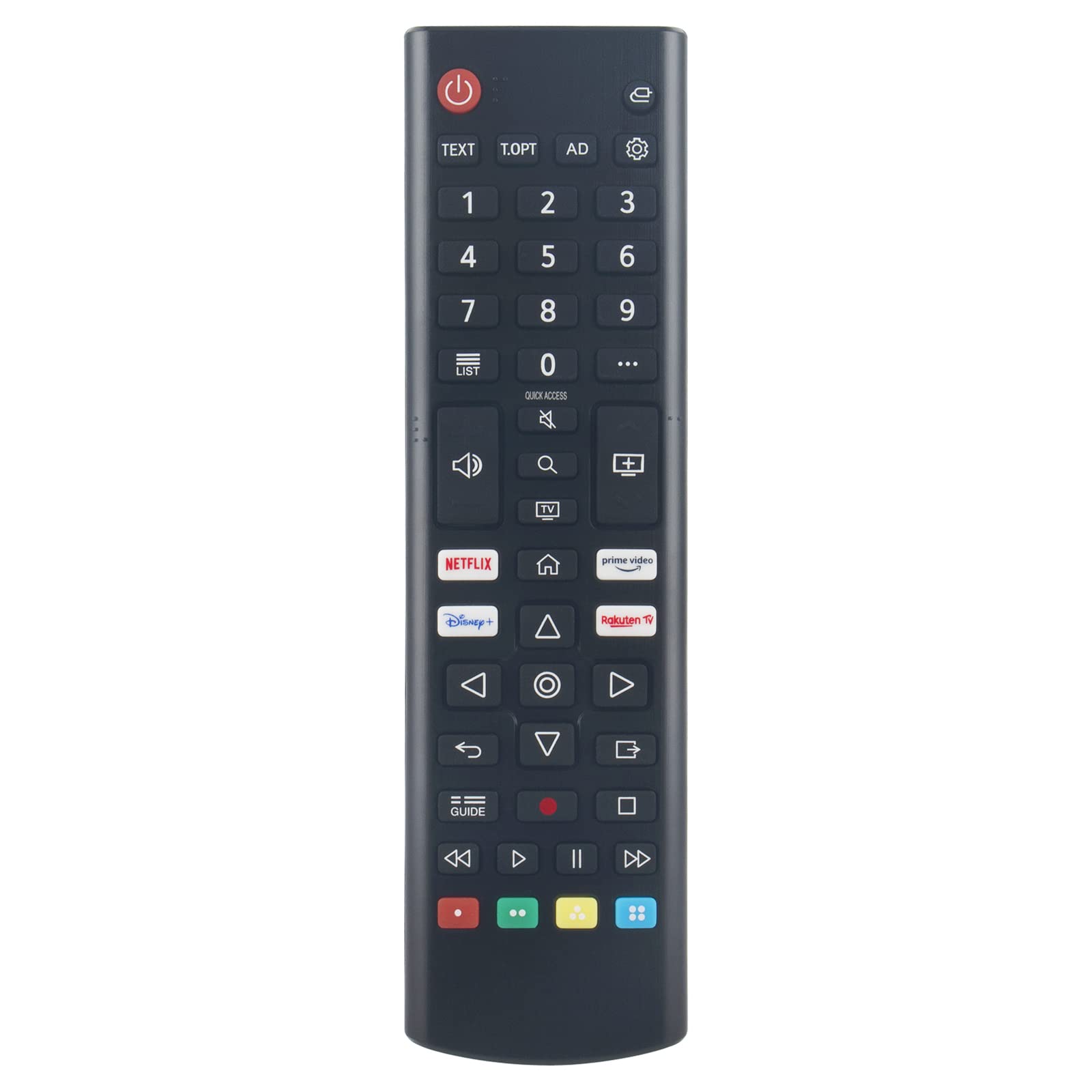 VINABTY AKB76037605 Replacement Remote Control Compatible with LG Smart TV OLED48C1PUB OLED55A1AUA OLED55A1PUA OLED55C1PUA OLED55C1PUB OLED65A1AUA OLED65A1PUA OLED65C1AUA OLED65C1AUB OLED65C1PUB