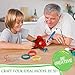 3D Pen Filament Refills - 1.75mm ABS 520 Linear Feet (20 Foot Each) Total 26 Different Colors Fun Pack. 6 Glow in The Dark Colors Free Stencils eBook