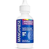 Taste N' Score Manganese Liquid Ionic Mineral Supplement; 100% Pure; 6 mg; 118 Servings