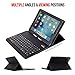 iPad Pro 12.9 Keyboard + Leather Case, Alpatronix KX140 Bluetooth iPad Keyboard Folio Smart Case with Removable Wireless Keyboard, Built-in Stand for iPad Pro 12.9-inch (Late 2015 - iOS 10+) - Black