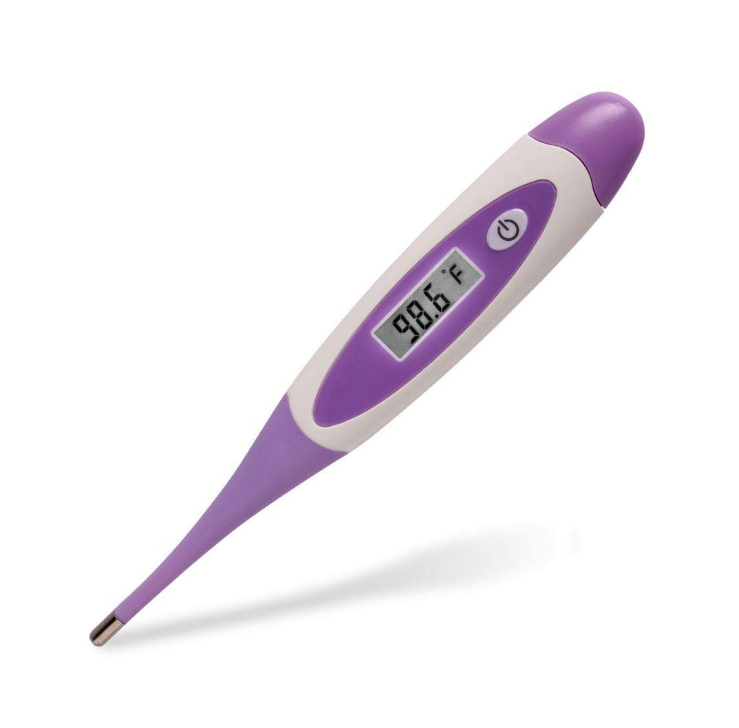Noondl Babi Ear Temperature Thermometer Measures with Digital Thermometer Accuracy for Kids Newborns and Babies