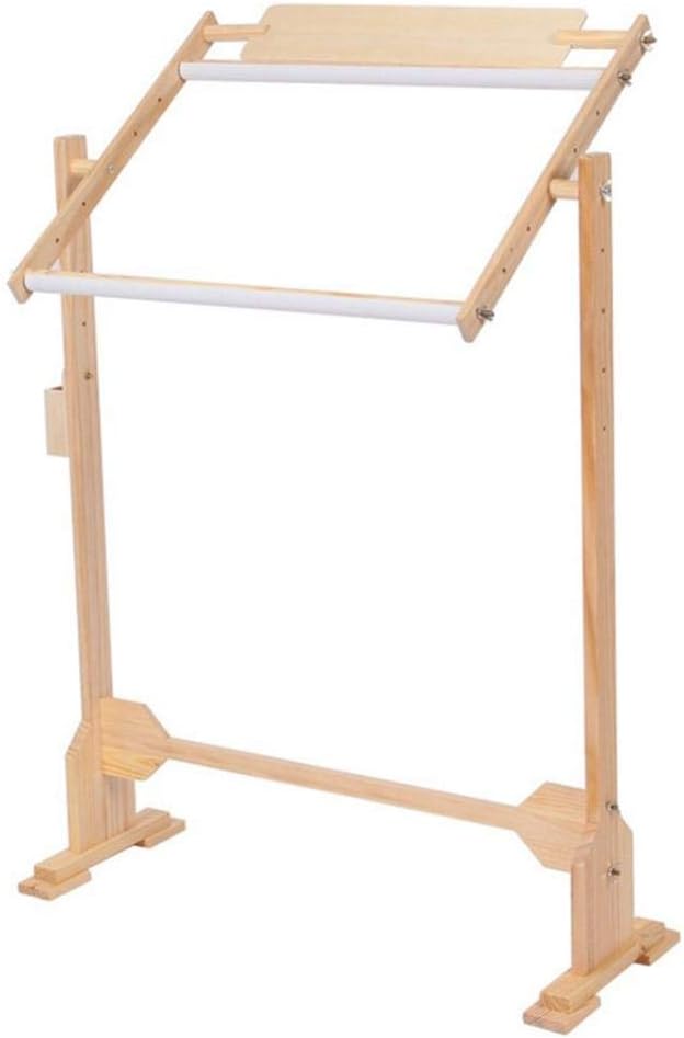 Stitch Rack Needlework Stand Wood Embroidery Hoop Frame Cross Stitch Lap Table Craft Sewing Tool Amazon Ca Home Kitchen