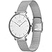 Daniel Wellington Petite Sterling 32mm Women's Watch, Stainless Steel (316L) Silver Watch for Women