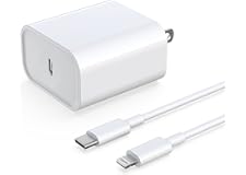 [Apple MFi Certified] iPhone Fast Charger, 20W USB C Power Delivery Wall Charger Plug with 6ft Type C to Lightning Cable Quic