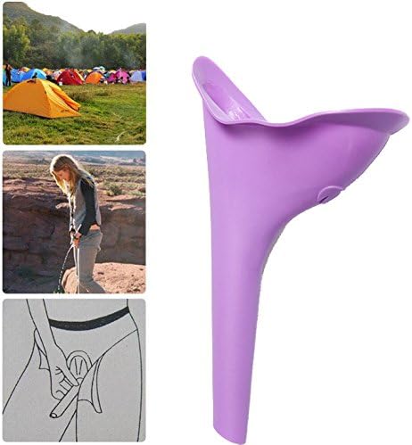 Female Urinal Toilet Soft Silicone Travel Stand Up Pee Device Funnel