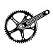 SRAM GXP 165mm 48T Black Omnium Track Crankset w/BB