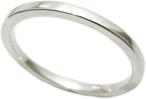 Amazon プラチナ リング 指輪 1 5mm ファランジリング Pt850 手作り指輪 直販 刻印無料 プレゼント ギフト ペアリング 15 リング 通販