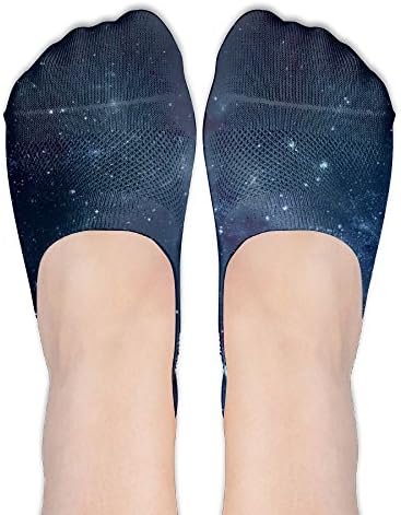 Galaxy Star Fashion No Show Socks Cotton Socks For Women