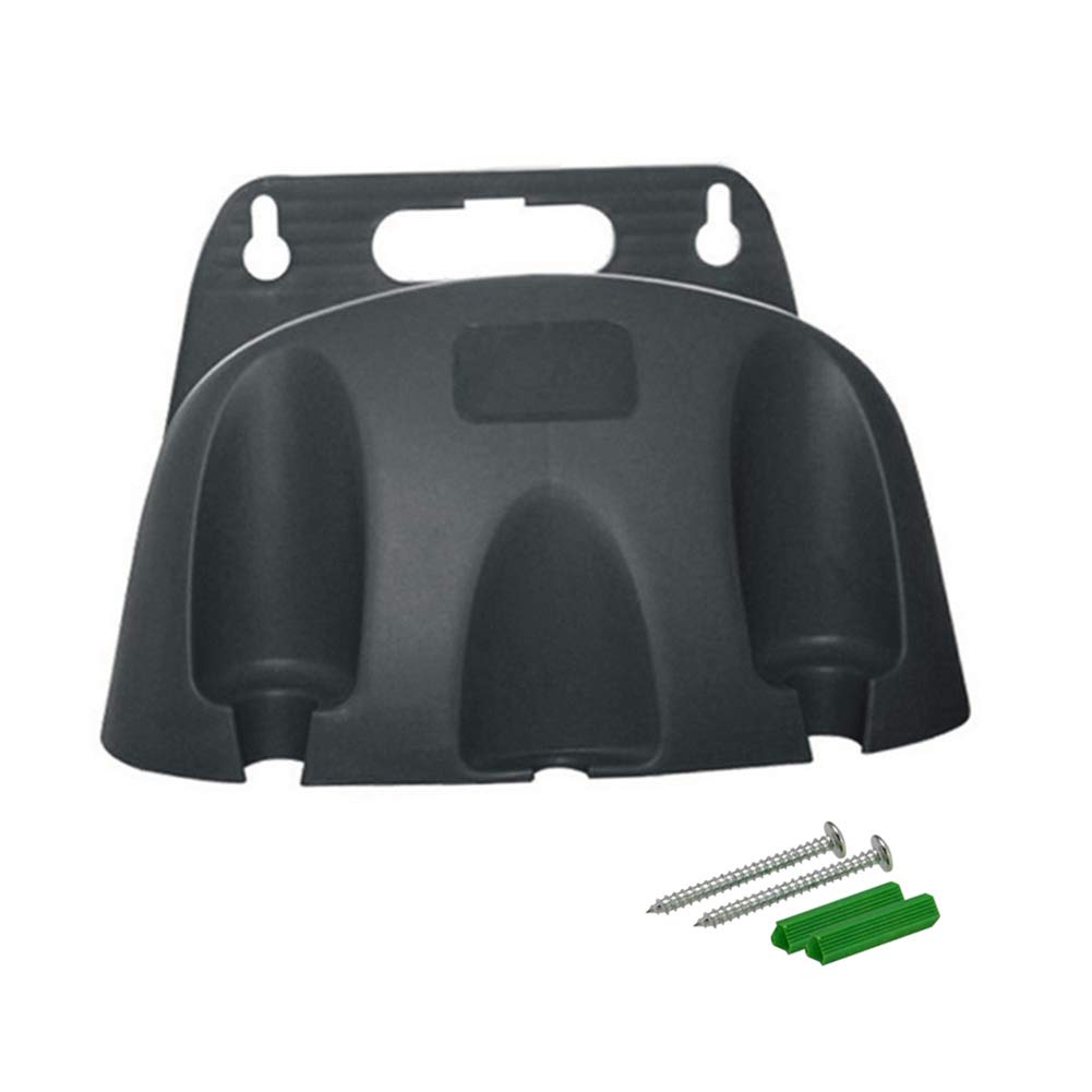 Blanketswarm Wall-mounted Hose Holder Garden Hose Hanger Support Rust-Free Hose Holder Tool Storage Hook