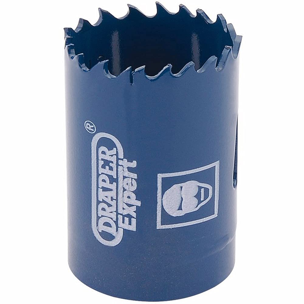 Draper 41075 Expert HSS Bi-Metal Holesaw Blade, 35mm, Blue