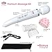Premium Electric Wand Massager - Personal Therapeutic Wand Massage for Women with 30 Vibration Patterns - Cordless & Rechargeable via USB - by D'Va