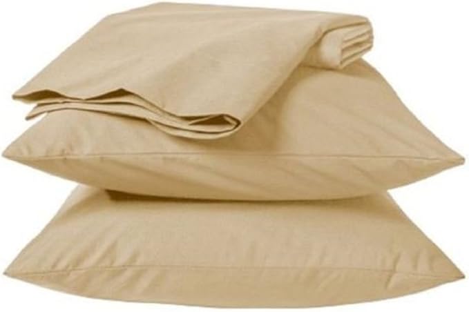 Amazon.com: Room Essentials Room Essentials Sheet Set, Easy Care, Tan