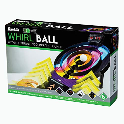 Franklin Sports Whirl Ball Game Gameroom Ball Rolling Game for Kids + Adults Indoor , with