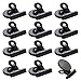 Wukong Strong Refrigerator Magnet Hook Clips with Neodymium Magnet, Magnetic Memo Note Clip Metal Clip Fridge Magnets Kitchen Magnets Calendar Magnets for Kitchen Office School Home Use, 12 Piece