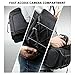 USA Gear Camera Sling Backpack Case with Adjustable Padded Dividers , Accessory Pockets , Padded Back Support & Padded Cross Body Strap plus Durable Nylon Exterior , Zippered Side Access & Rain Cover