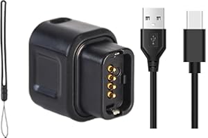 Sazabi 【Portable】 Charging Cable EW-EC300 Di2 Charging Converter/Adapter USB-C Port for Shimano 12spd Road Groupset 105/R7170/R8170/R8150/R9250/R9270,Compact, Durable, Universal Type-C Port​ (Black)
