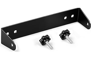 Zonon 1 Set Radio Replacement Mounting Bracket Compatible with Cobra 29 or Uniden 78 CB Radio with 2pcs 5mm Bracket Knobs