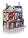 Wrebbit 3D Harry Potter Diagon Alley Collection: Quality Quidditch Supplies & Slug Jiggers/Ollivander's Wand Shop & scribbulus/Madam Malkin's & Florean Fortescue's Ice Cream Combo Pack