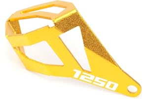 Modeer For BMW R1200GS LC R1250GS Adventure Motorcycle Accessories Rear Brake Fluid Pump Reservoir Guard Cover Protect R 1200 1250 GS ADV R1200 R1250 HP R1200GSA R1250GSA HP1250 (gold-1250)