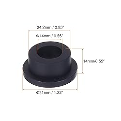 MECCANIXITY 4Pcs T Shape Rubber Grommet Mount Dia