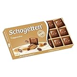 Schogetten Milk Chocolate with Cappuccino Filling (Pack of 3)