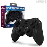Armor3 NuPlay Wireless Controller for PS3 / Playstation 3 - Black | Gamepad Compatible with PC and Mac via included 3 ft. Mini charging cable