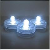 Everyday Waterproof Wedding Underwater Battery Sub LED Lights in White (Pack of 36)