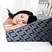 MALOUF Z Gel-Infused Memory Foam Pillow-Therapeutic Bed Wedge with Removable Rayon from Bamboo Cover