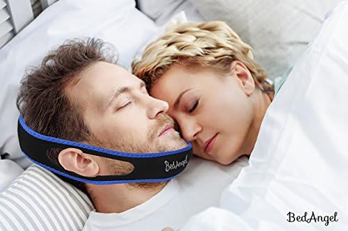 Anti Snoring Device, Adjustable Snore Stopper, UPGRADE Jaw Support, Anti Snoring Device, Natural and Instant Snore Relieve Help Close Mouth and Sleep Well by BedAngel