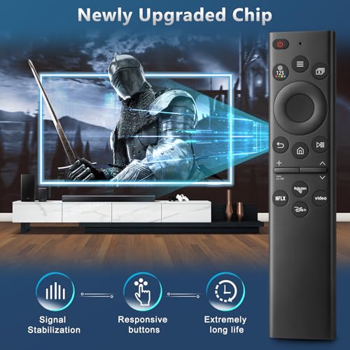 Universal Replacement Remote Control for Samsung TV - Smart Remote Control with Shortcut Buttons for Samsung TVs