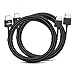HDMI Cable 10ft HDMI Cord Ultra-Slim with 90 Degree HDMI Adapter & Cable Ties, 4K HDMI Cable High Speed for Ethernet, PS4, 1080P, Xbox One, 3D, PC-2 Pack by PERLESMITH