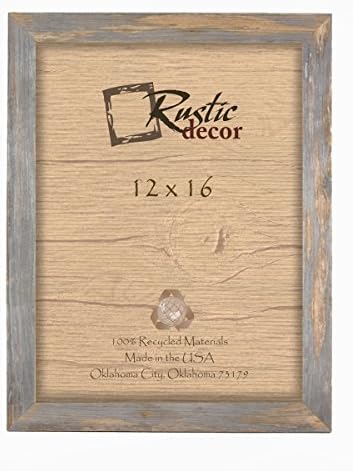 12x16 - 1.25" Standard Reclaimed Rustic Barnwood Wall Frame