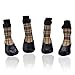 PUPTECK Anti-Slip Dog Socks with Straps Traction Control Waterproof Paw Protector for Indoor Outdoor Wear Extra Large