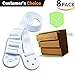 Furniture Anchors For Baby Proofing – Anti Tip Furniture Kit – 8 Pack – Furniture Straps Keep Children Safe From Falling – Attach Furniture to Wall – For Dressers, Fridges, Shelves, TV Stands - ShiChi
