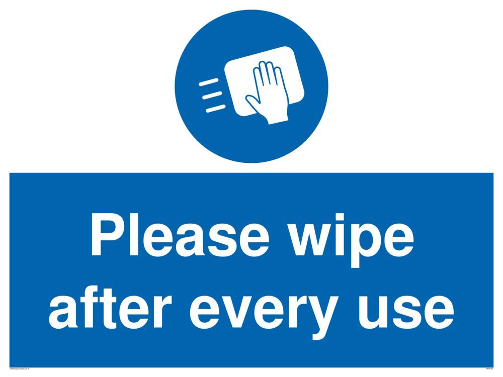 Please wipe after every use