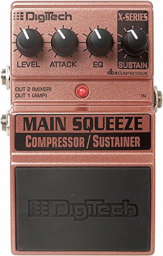 Digitech XMS Main Squeeze Compressor/Sustainer Guitar Pedal