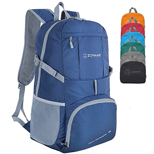 ZOMAKE Lightweight Packable Backpack 35L Light Foldable Backpacks