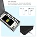 Smart Phone UV Sanitizer Portable UV Light Cell Phone Sterilizer Cleaner Aromatherapy Function Disinfector with USB Charging for iPhone Android Smart Phone Toothbrush Jewelry Watches-Black